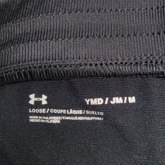 Under armour Boy’s sweatpants size Medium color gray black - Picture 2 of 4